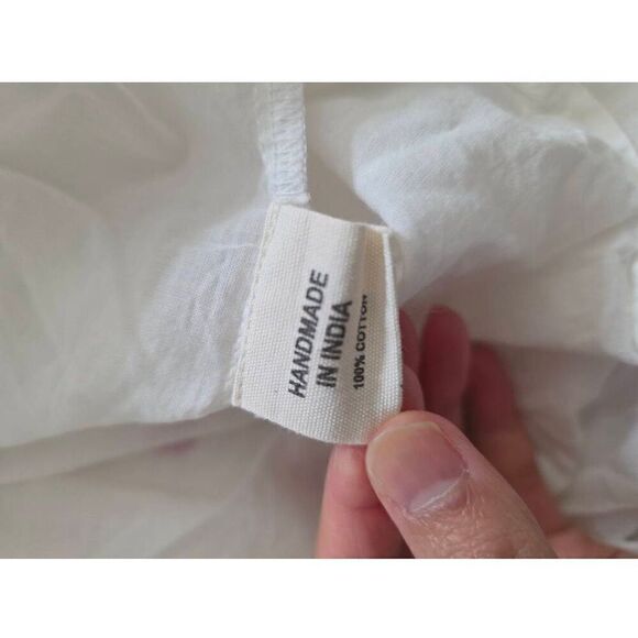 Islapayal pink floral tassel midi dress M - Picture 4 of 10